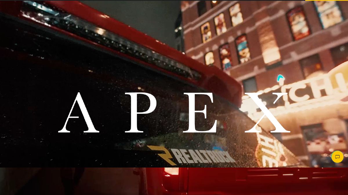 RealTruck APEX canopy page